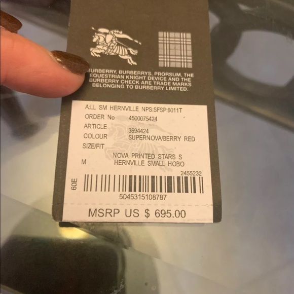 Authentic Burberry Nova matching wallet and purse - Picture 5 of 16